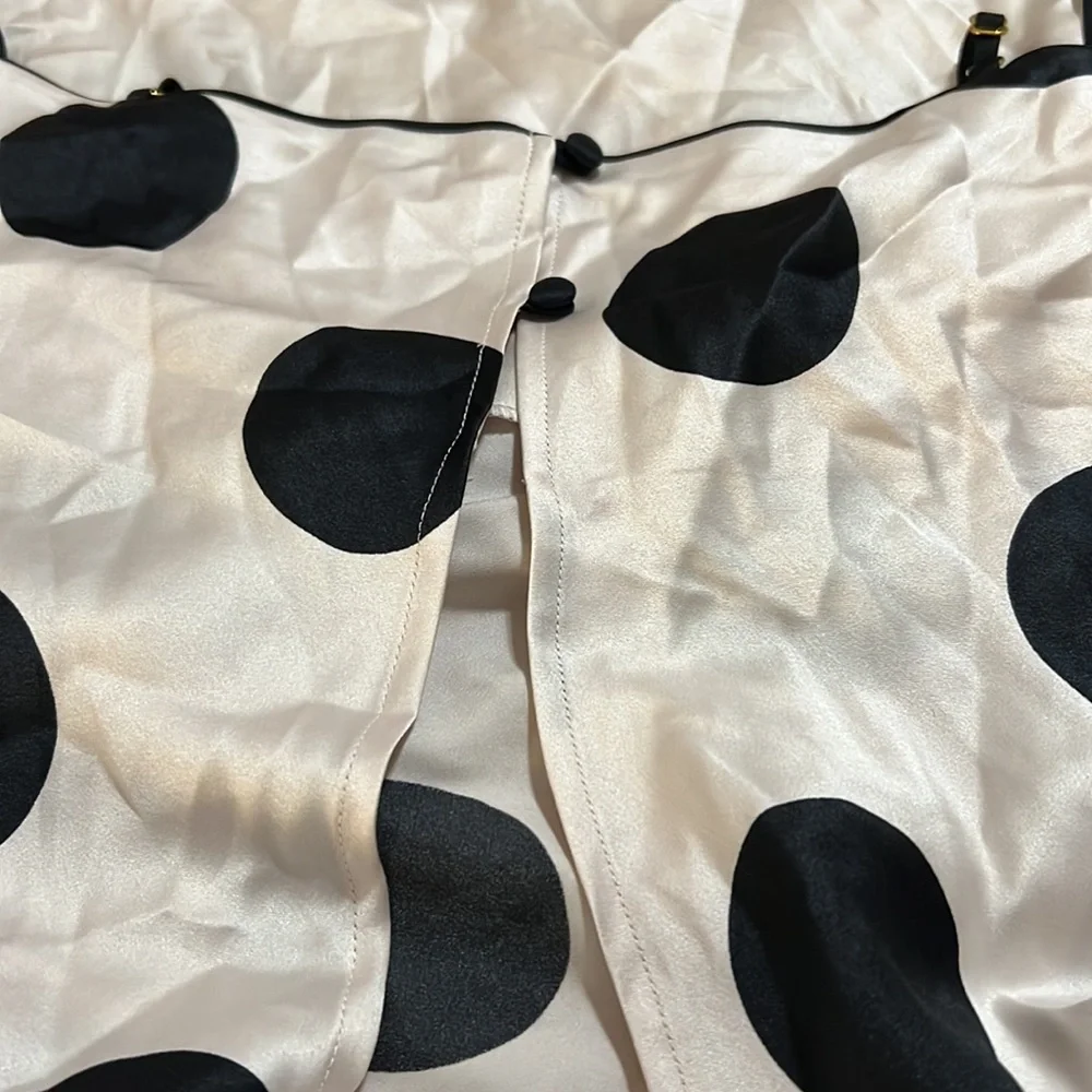 Victoria’s Secret satin polka dot camisole / pajama top - Picture 6 of 6